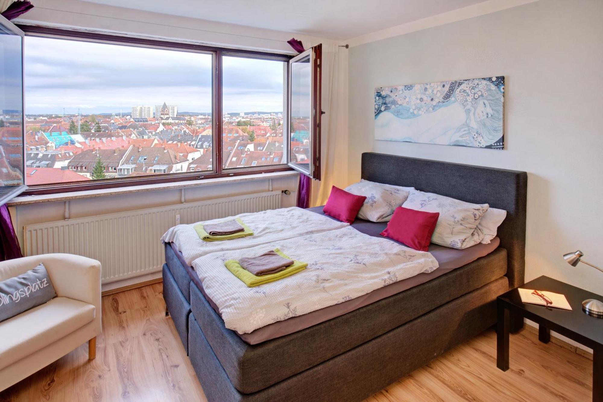 Blick Ueber Karlsruhe - Ferienwohnung Panorama Exterior photo